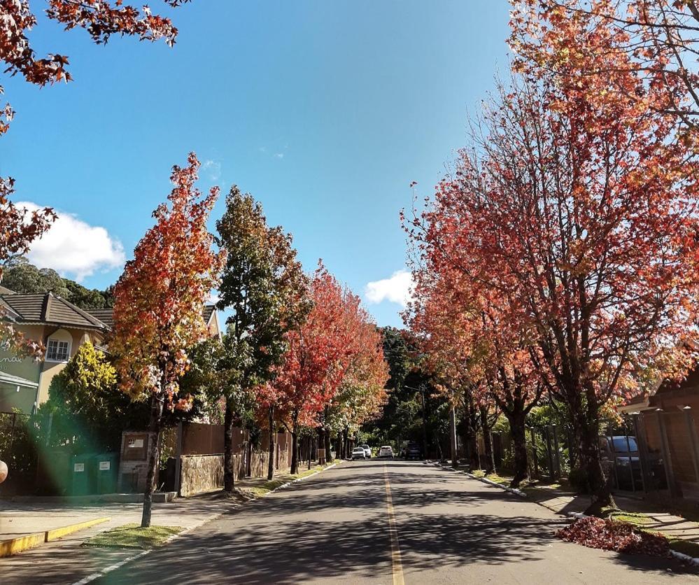 Suite Em Gramado, Proxima A Avenida Das Hortencias Exteriör bild